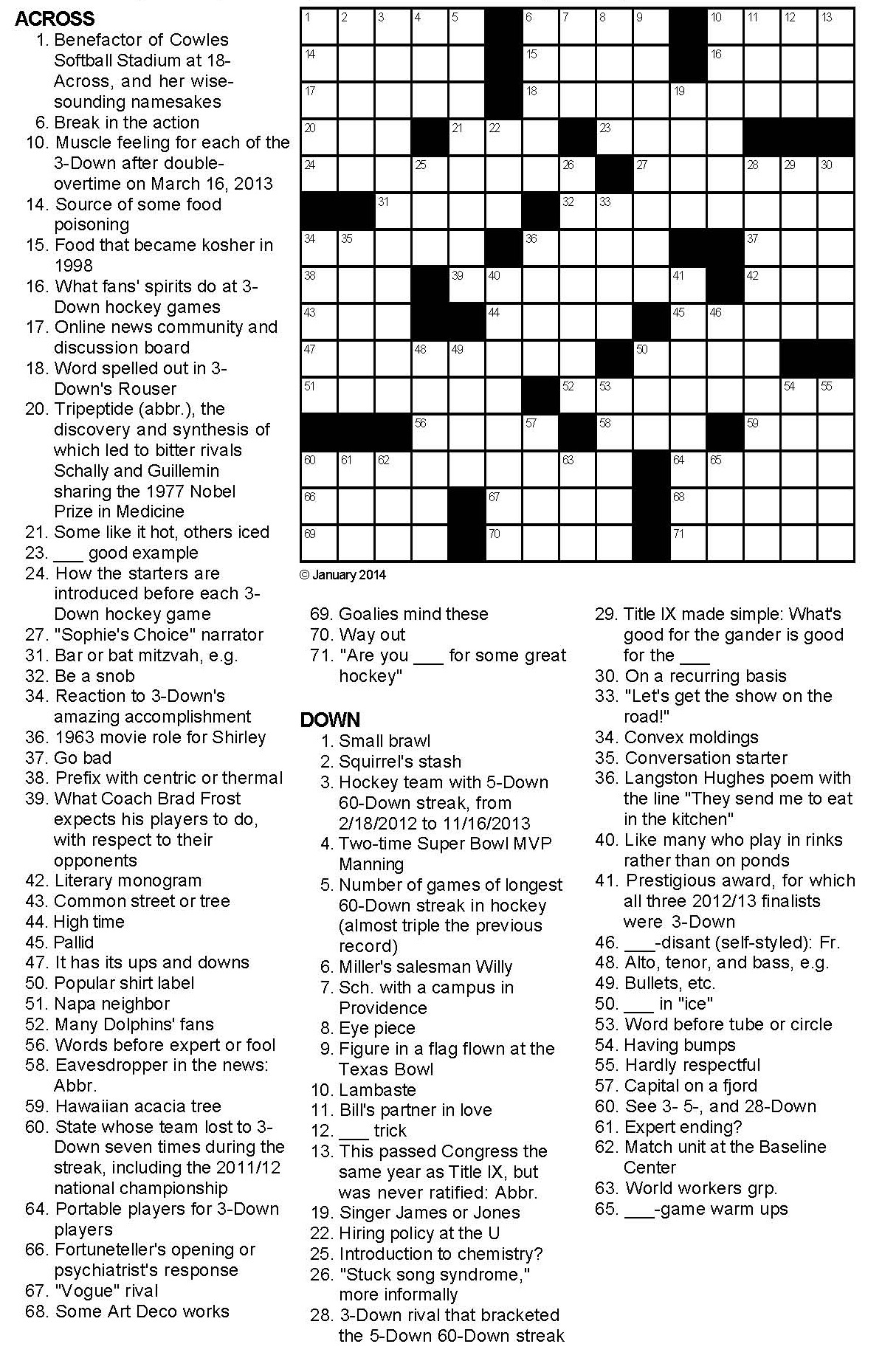 crosswords puzzles